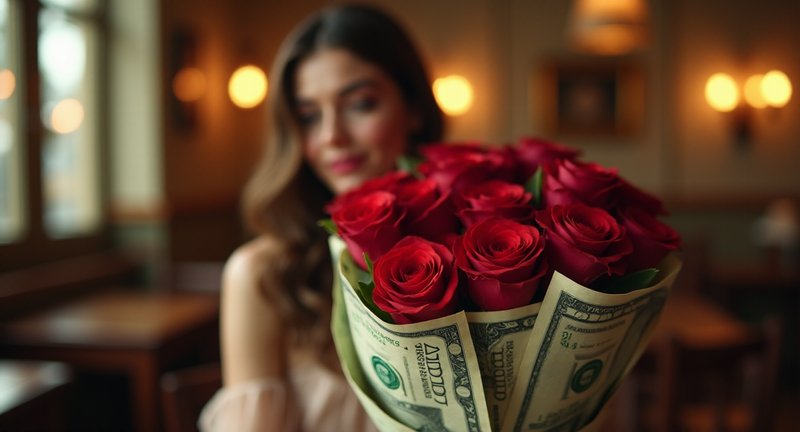 A Deep Dive into the World of Roses Wrapped in Money