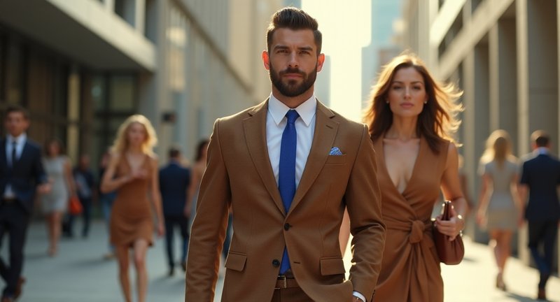 Brown Suit Combinations for Different Occasions