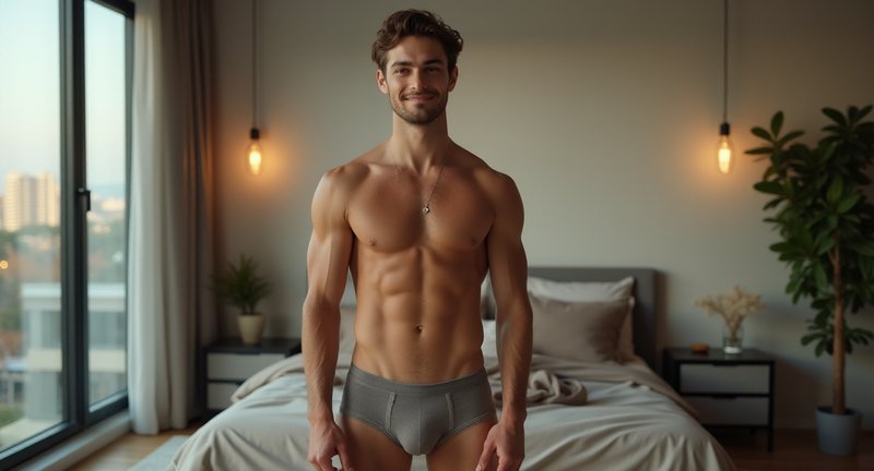 Confidence in Mens Revealing Underwear