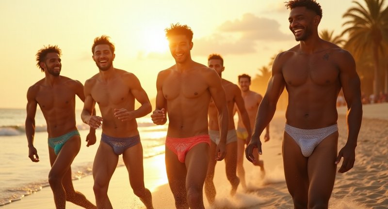 Male Thong Swimwear: Bold and Confident Choices for Men's Beachwear