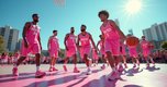 Stand Out with a Pink Basketball Uniform for Your Team