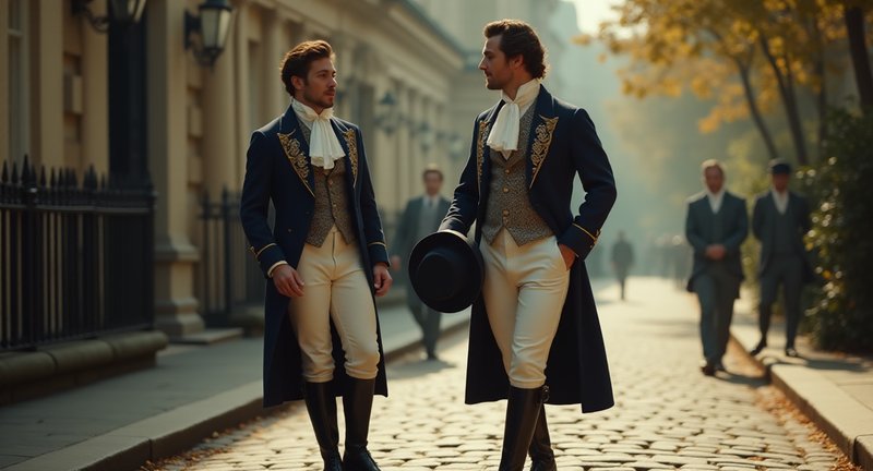 Regency Men's Fashion: Trends and Styles