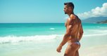 Stylish Swimwear Men Thong for the Beach Season