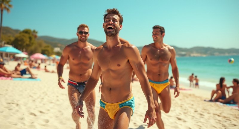 The Appeal of Mens Swim Thongs for Summer