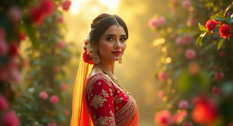 The Beauty of Saree Bridal Saree