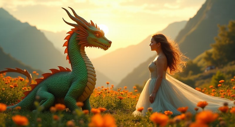 The Charm of Dragon in a Dress