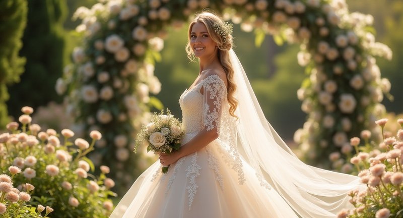 The Complete Story of Bridal Gown Cape