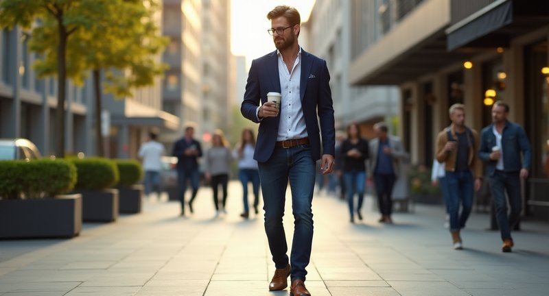 The Style of Casual Chic Men