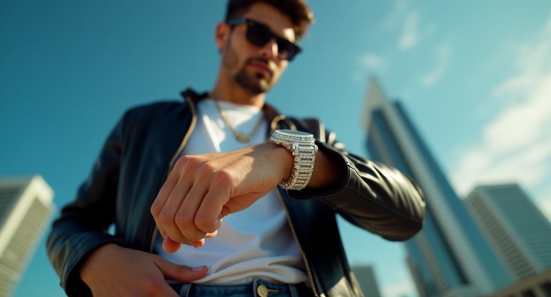 Trendy Watches for Men Iced Out: A Fashion Statement